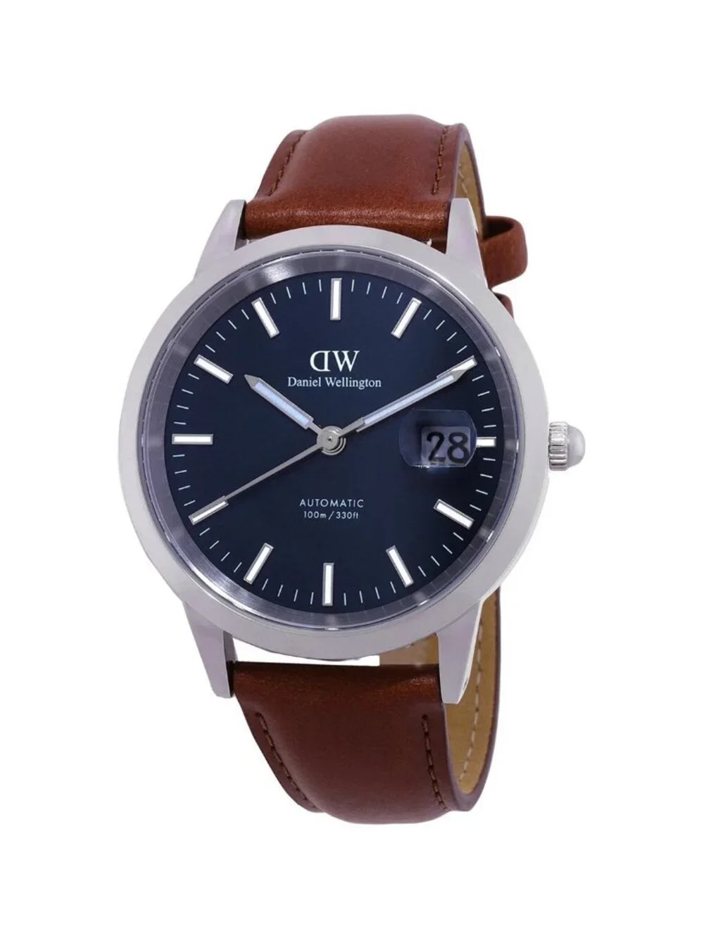 NWT Daniel Wellington Iconic St Mawes Automatic Blue Dial Watch